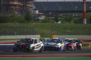 #7 Acura Integra Type-S DE5 of Dean Lambros, Skip Barber Racing, TC America, TC, SRO America, Circuit of The Americas, Austin, TX, Apr 24 - 26, 2026 #4 Toyota GR Corolla TC of Braydon Arthur, JMF Motorsport, 2026
 | Fred Hardy | www.echoandorigin.studio &copy;2026