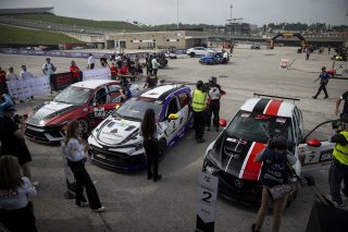 #4 Toyota GR Corolla TC of Braydon Arthur, JMF Motorsport, TC America, TC, SRO America, Circuit of The Americas, Austin, TX, Apr 24 - 26, 2026 #77 Hyundai Elantra N1 TC EVO of Andre Castro, Ricca Autosport, 2026 #7 Acura Integra Type-S DE5 of Dean Lambros | Andrew Miterko Photography LLC &copy;2026
