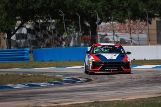 #8 Hyundai Elantra N1 TC EVO of Justin Gravett, Ricca Autosport, TC America, TC, SRO America, Sebring International Raceway, Sebring, FL, May 7 - 10, 2026
 | Andrew Miterko Photography LLC &copy;2026