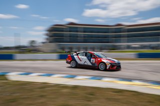 #8 Hyundai Elantra N1 TC EVO of Justin Gravett, Ricca Autosport, TC America, TC, SRO America, Sebring International Raceway, Sebring, FL, May 7 - 10, 2026
 | Andrew Miterko Photography LLC &copy;2026