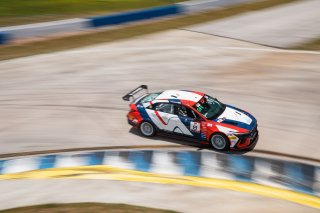 #8 Hyundai Elantra N1 TC EVO of Justin Gravett, Ricca Autosport, TC America, TC, SRO America, Sebring International Raceway, Sebring, FL, May 7 - 10, 2026
 | Andrew Miterko Photography LLC &copy;2026