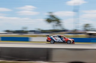 #8 Hyundai Elantra N1 TC EVO of Justin Gravett, Ricca Autosport, TC America, TC, SRO America, Sebring International Raceway, Sebring, FL, May 7 - 10, 2026
 | Andrew Miterko Photography LLC &copy;2026