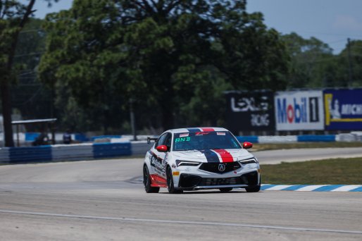 #25 Acura Integra Type-S DE5 of Logan Anderson, Skip Barber Racing, TC America, TC, SRO America, Sebring International Raceway, Sebring, FL, May 7 - 10, 2026
 | Andrew Miterko Photography LLC &copy;2026