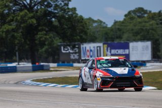 #8 Hyundai Elantra N1 TC EVO of Justin Gravett, Ricca Autosport, TC America, TC, SRO America, Sebring International Raceway, Sebring, FL, May 7 - 10, 2026
 | Andrew Miterko Photography LLC &copy;2026