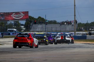 #7 Acura Integra Type-S DE5 of Dean Lambros, Skip Barber Racing, TC America, TC, SRO America, Sebring International Raceway, Sebring, FL, May 7 - 10, 2026
 | Andrew Miterko Photography LLC 2026