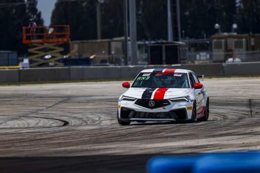#25 Acura Integra Type-S DE5 of Logan Anderson, Skip Barber Racing, TC America, TC, SRO America, Sebring International Raceway, Sebring, FL, May 7 - 10, 2026
 | Andrew Miterko Photography LLC 2026