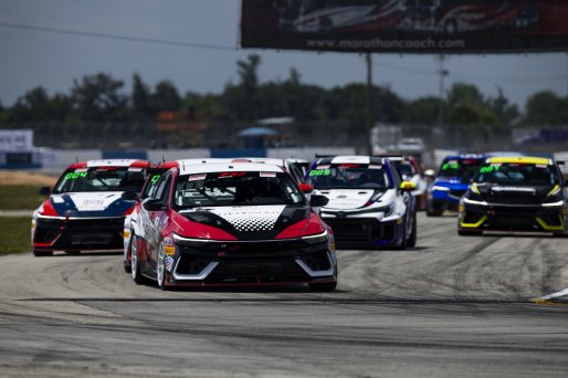 #77 Hyundai Elantra N1 TC EVO of Andre Castro, Ricca Autosport, TC America, TC, SRO America, Sebring International Raceway, Sebring, FL, May 7 - 10, 2026
 | Fabian Lagunas | www.lagunasphotography.com | 2026