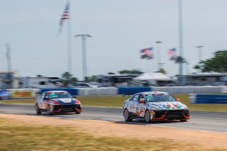 #33 Hyundai Elantra N1 TC EVO of Eric Kunz, Ricca Autosport, TC America, TC, SRO America, Sebring International Raceway, Sebring, FL, May 7 - 10, 2026
 | Andrew Miterko Photography LLC &copy;2026