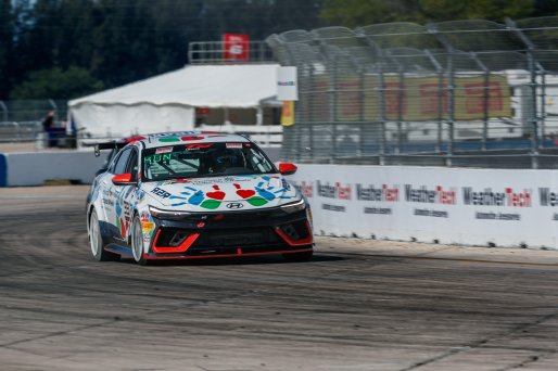 #33 Hyundai Elantra N1 TC EVO of Eric Kunz, Ricca Autosport, TC America, TC, SRO America, Sebring International Raceway, Sebring, FL, May 7 - 10, 2026
 | Andrew Miterko Photography LLC &copy;2026