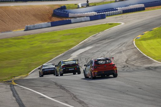 #3 Toyota GR Corolla TC of Jesse Dorkin, JMF Motorsports, TC America, TC, SRO America, Road Atlanta, Braselton, GA, June 12 - 14, 2026, #18 Hyundai Elantra N1 TC EVO of Shelby Mills, Fawn Group MS by Ricca Autosport
 | Andrew Miterko Photography LLC &copy;2026