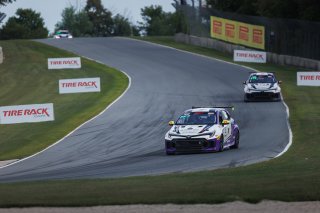 #4 Toyota GR Corolla TC of Braydon Arthur, JMF Motorsports, #3 Toyota GR Corolla TC of Jesse Dorkin, TC America, TC, SRO America, Road America, Elkhart Lake, WI, Aug 27 - 30, 2026
 | Andrew Miterko Photography LLC &copy;2026