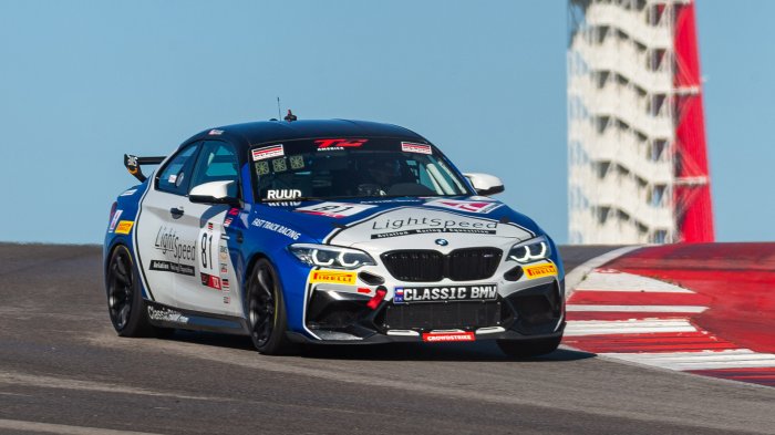 Jacob Ruud &lsquo;4 for 4&rsquo; in New TCX Action in 2021 for Fast Track Racing; College Student Set for More at VIR in #81 Light Speed/Classic BMW