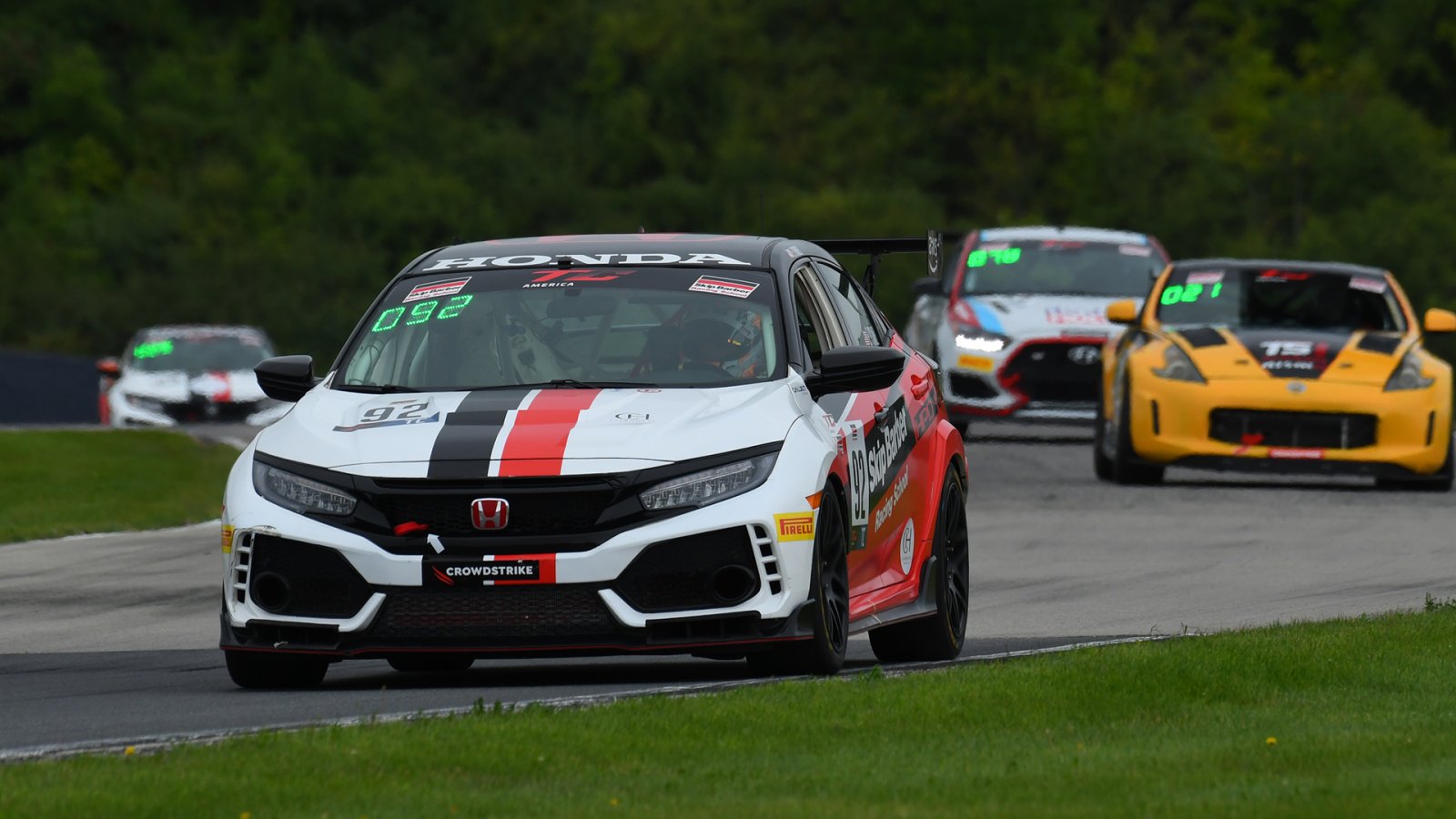 HPD Honda Civic Type Rs and Si Take Three Victories at Road America